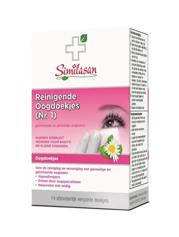Similasan Augenreinigungstücher Nr. 1 (14 Stück)
