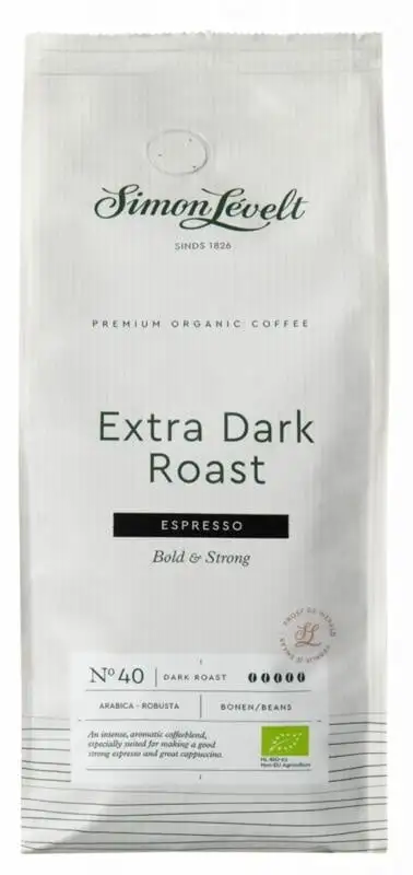 Simon Levelt Espresso extra dunkel geröstete Bohnen (1000 gr)