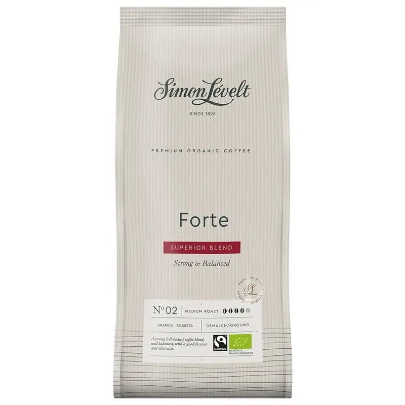 Simon Levelt Forte Superior Blend gemahlener Kaffee (1000 gr)