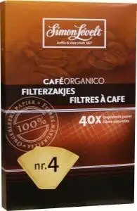 Simon Levelt Kaffeefilter Nr. 4 (40 Stück)