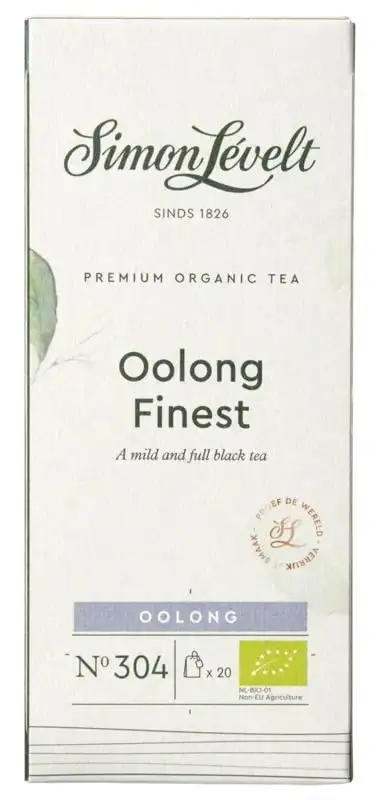 Simon Levelt Oolong Feinstes Bio (20 Beutel)