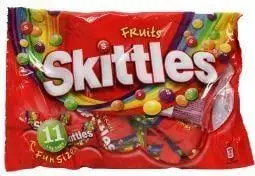 Skittles Früchte 18 Gramm (11 Beutel)