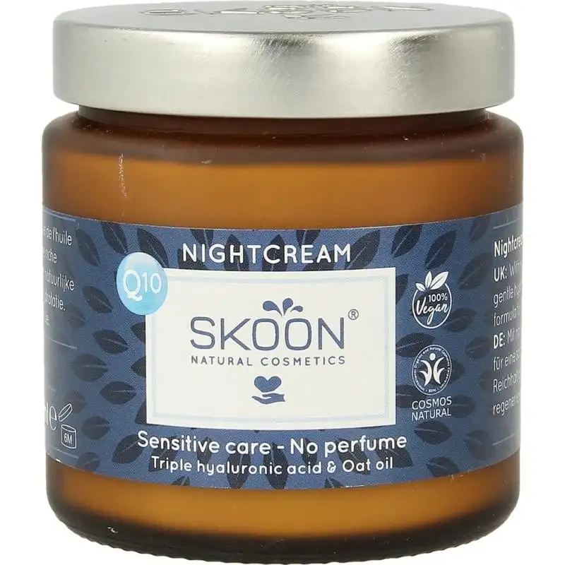 Skoon Nachtcreme für empfindliche Haut (90 Ml)