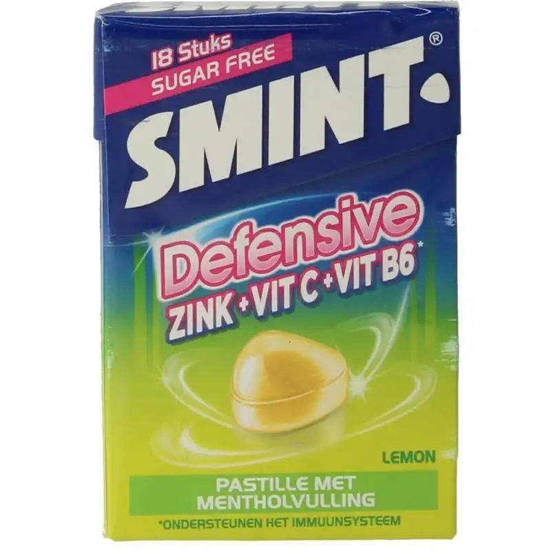 Smint Defensive Lemon (18 St)