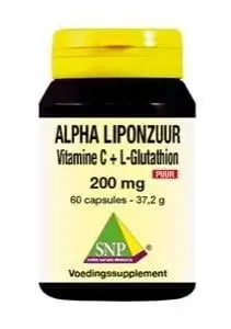 SNP Alpha-Liponsäure 200 mg rein (60 Caps)