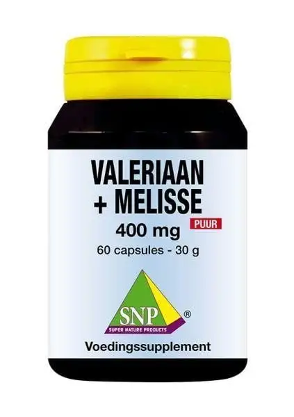 SNP Baldrian Melisse 400mg pur (60 Caps)
