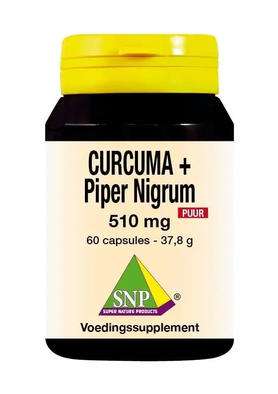 SNP Curcuma & Piper Nigrum 510 mg pur (60 Caps)