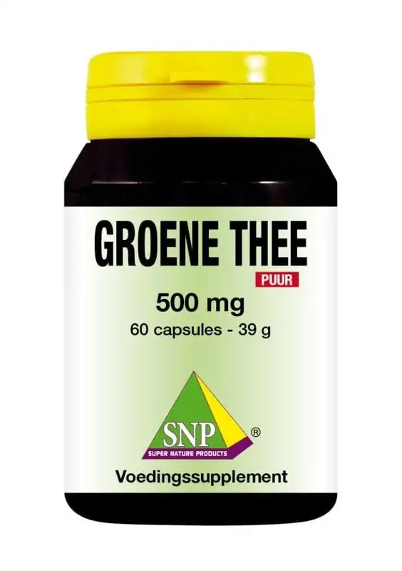 SNP Grüner Tee 500 mg pur (60 Caps)