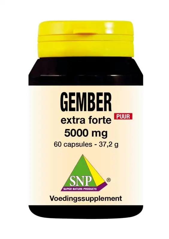 SNP Ingwer 5000mg pur (60 Caps)