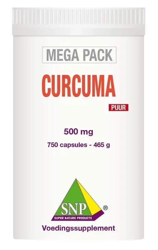 SNP Kurkuma pur Megapack (750 Caps)