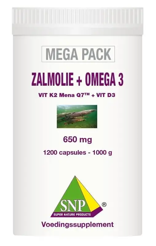 SNP Lachsöl & Omega 3 Mega Pack (1200 Caps)