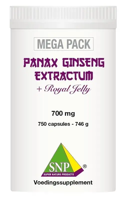 SNP Panax Ginseng-Extrakt Megapack (750 Caps)