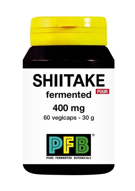 SNP Shiitake fermentiert 400mg pur (60 VCaps)