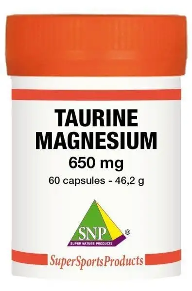 SNP Taurin 325 mg Magnesium 325 mg - Dunkel (60 Caps)