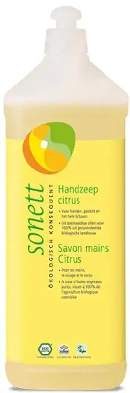 Sonett Handseife Zitrus flüssig (1 Liter)