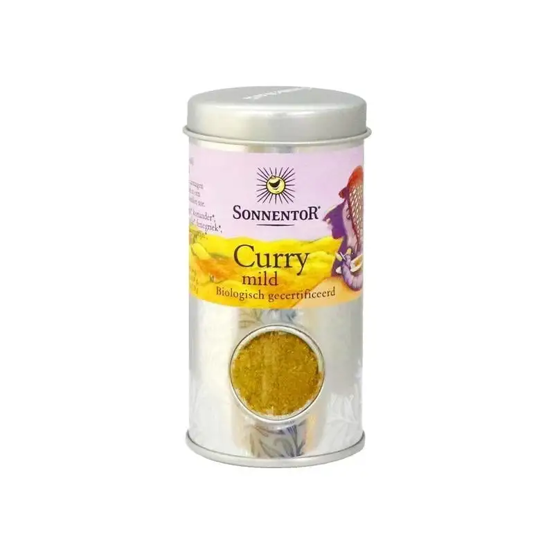 Sonnentor Curry mildes Metall Dose Bio (45 gr)
