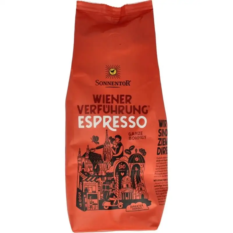 Sonnentor Wiener Espresso ganze Bohne (500 Gramm)