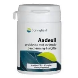 Springfield Aadexil Probiotika 6 Milliarden (30 Caps)