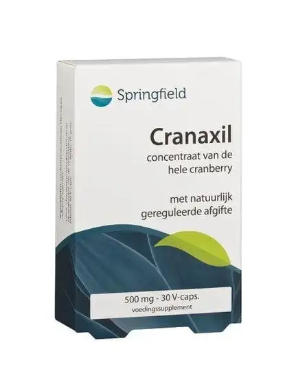Springfield Cranaxil Cranberry 500 mg (30 VCaps)