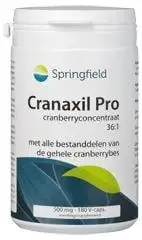 Springfield Cranaxil Pro Cranberry-Konzentrat 500 mg (180 Caps)