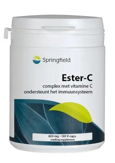 Springfield Ester-C gepuffertes Vitamin C (180 VCaps)