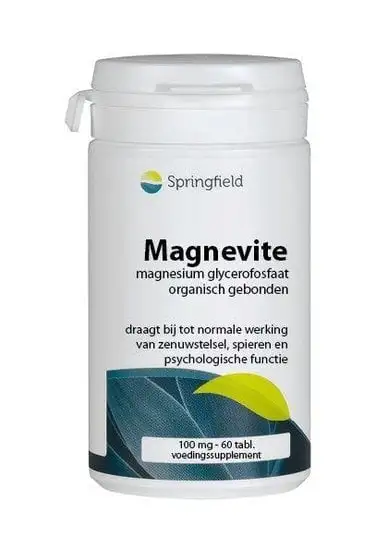 Springfield Magnevit-Magnesiumglycerophosphat 100 mg (60 Tab)