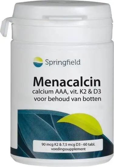 Springfield Menacalcin Vitamin K2 (60 Tab)