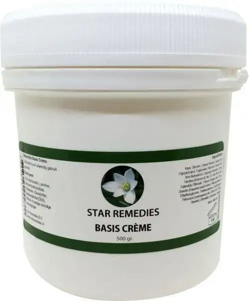 Star Remedies Basische Creme 100% natürlich (500 gr)