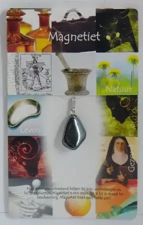 Steengoed Anhänger Gesundheitsstein Magnetit (1 Stück)