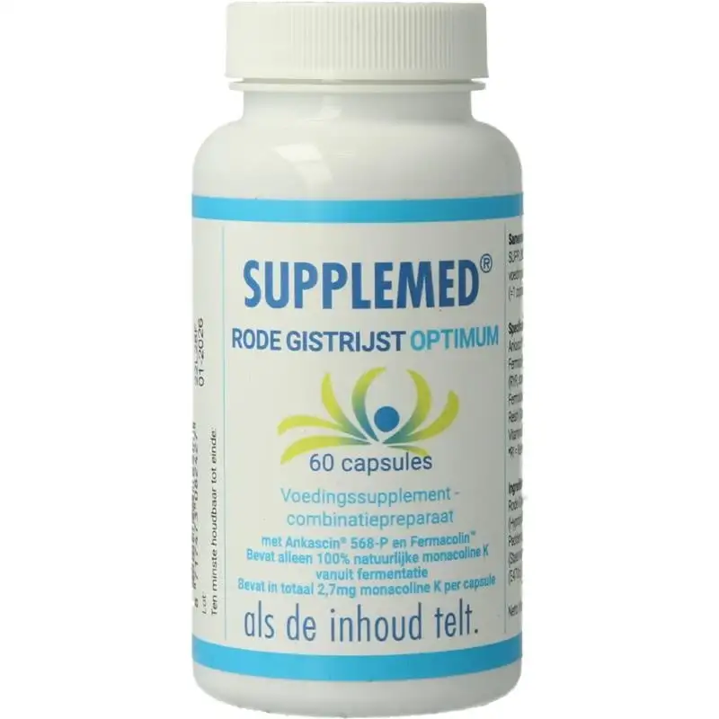 Supplemed Roter Hefereis (60caps)