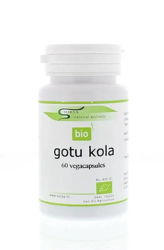 Surya Gotu kola centalla asiatisch bio (60 Caps)