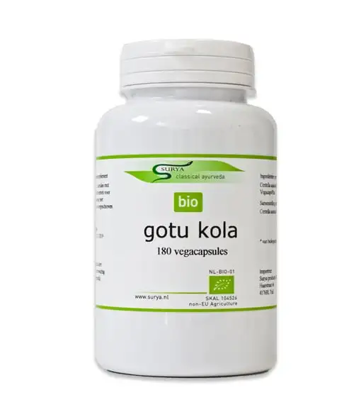 Surya Gotu Kola Centella Asiatisch Bio (180 Caps)