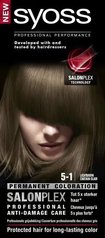 Syoss Color Baseline 5-1 hellbraune Haarfarbe (1 Set)