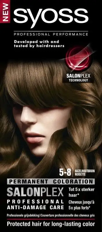 Syoss Color Baseline 5-8 Haselnussbraune Haarfarbe (1 Set)