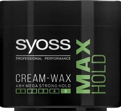 Syoss Maxx Hold Cremewachs (150 Ml)