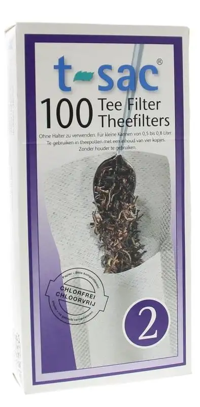 T-Sac Teefilter Nr. 2 (100 Stück)