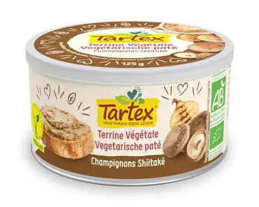 Tartex Pilzpastete bio (125 gr)
