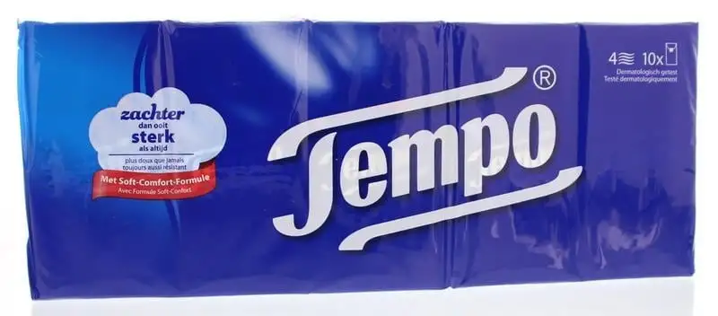 Tempo Normal 10x10 Stück (100 Stück)