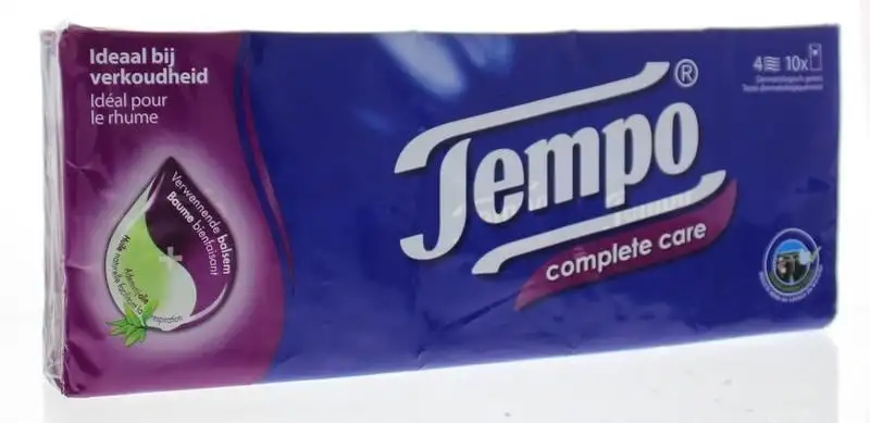 Tempo Taschentücher Komplettpflege (10 Stück)