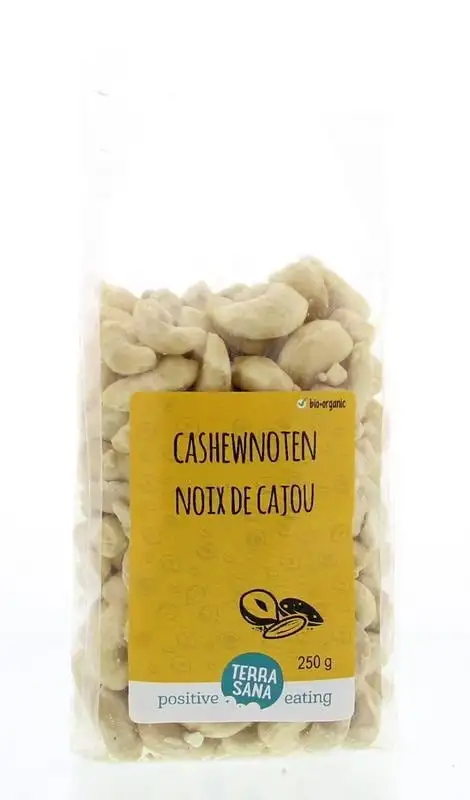 Terrasana Cashewnüsse ungeröstet ohne Salz Bio (250 gr)