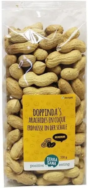 Terrasana Geröstete Erdnüsse Bio (330 gr)