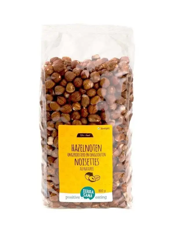 Terrasana Haselnüsse braun geschält bio (800 gr)