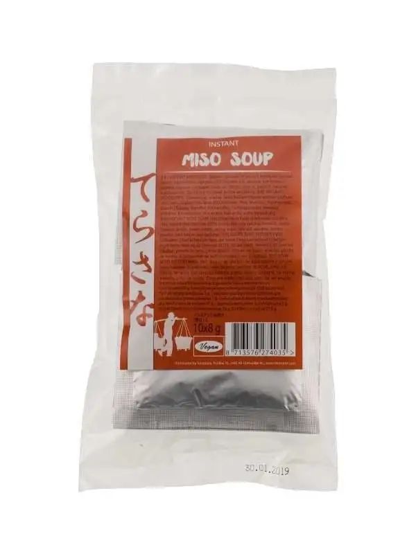 Terrasana Instant-Miso-Suppe 10 x 8 Gramm (80 gr)