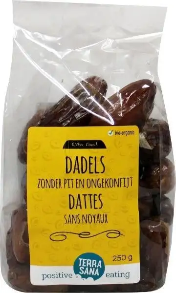 Terrasana ROH Datteln ohne Stein Bio (250 gr)