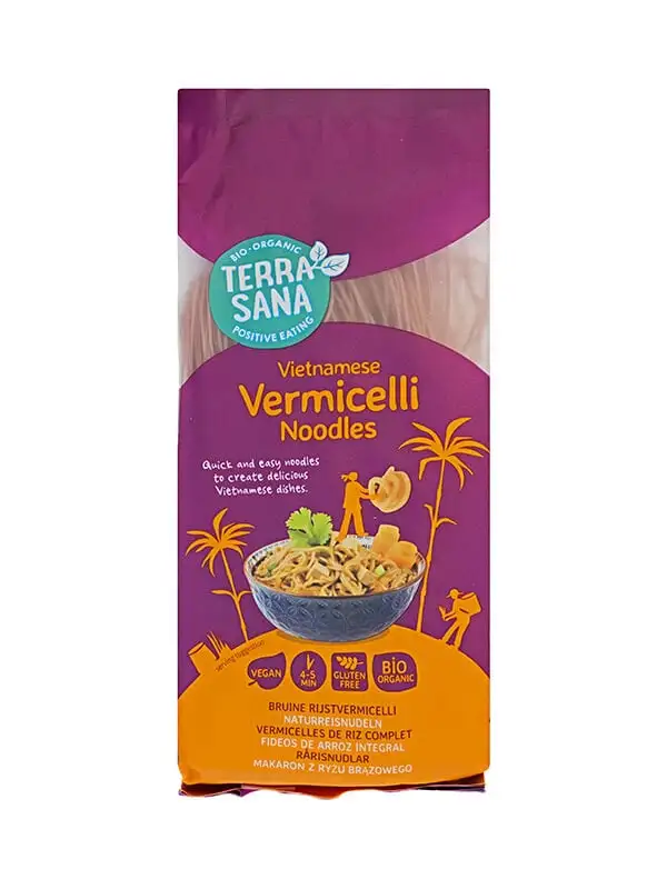Terrasana Vietnam braune Reisnudeln Bio (250 Gramm)