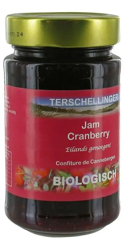 Terschellinger Cranberry Marmelade Brotaufstrich Öko Bio (250 gr)