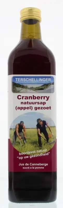 Terschellinger Cranberrysaft pur süß (750 Ml)