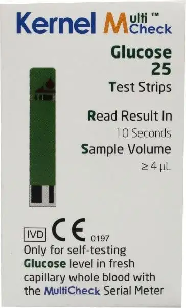 Testjezelf.nu Multicheck Glukosestreifen (25 Stück)