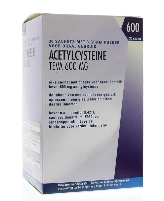 Teva Acetylcystein 600mg (30 Beutel)