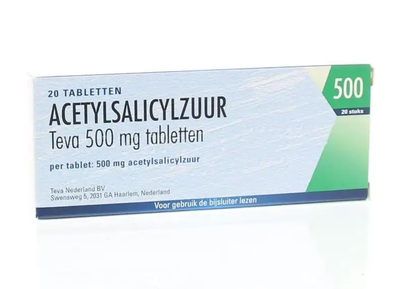 Teva Acetylsalicylsäure 500 mg (20 Tab)